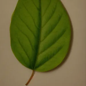 Vibrant Wild Ginger Leaf in Natural Garden