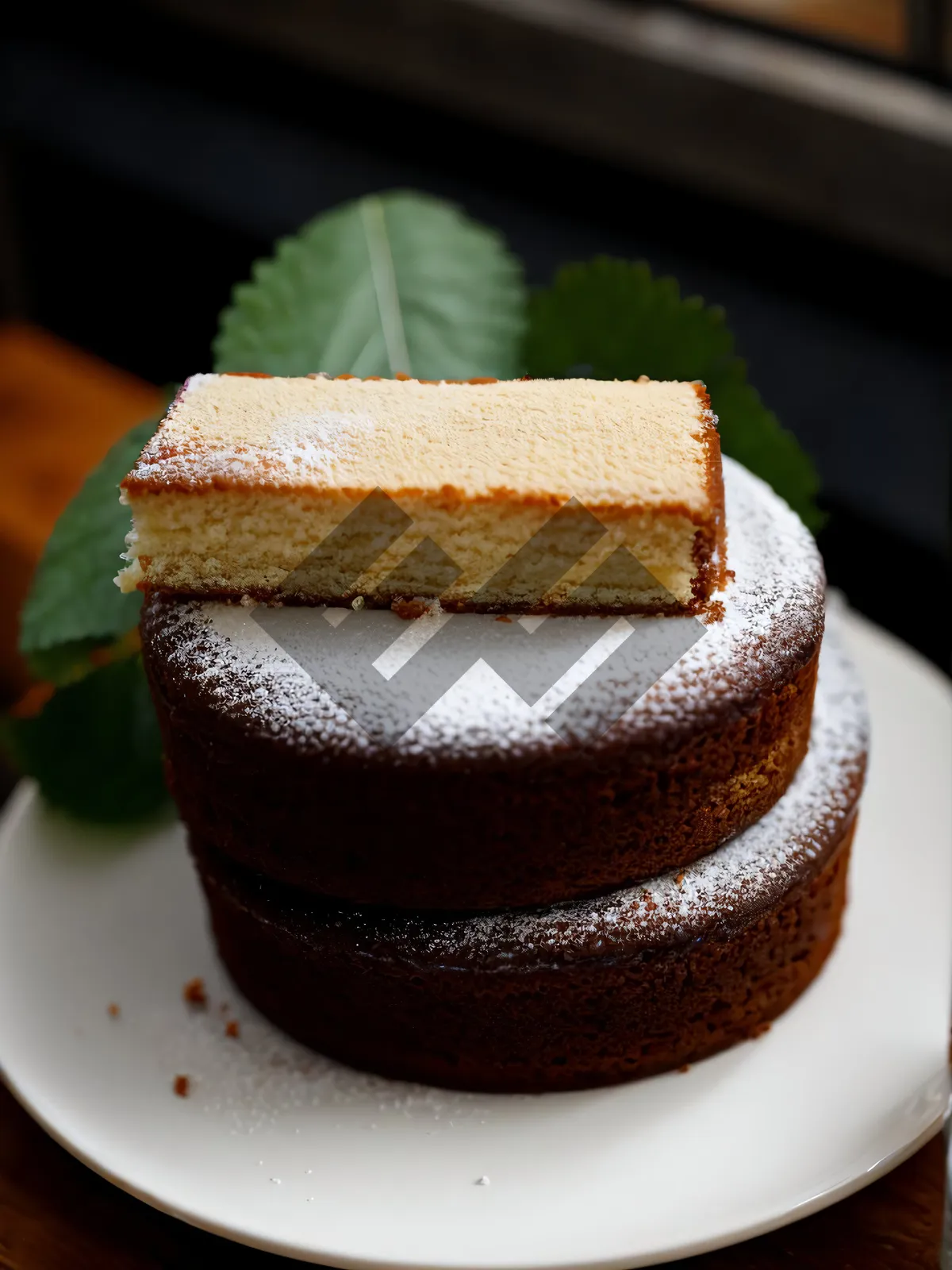 Picture of Delicious Choco-Berry Gourmet Cake Slice