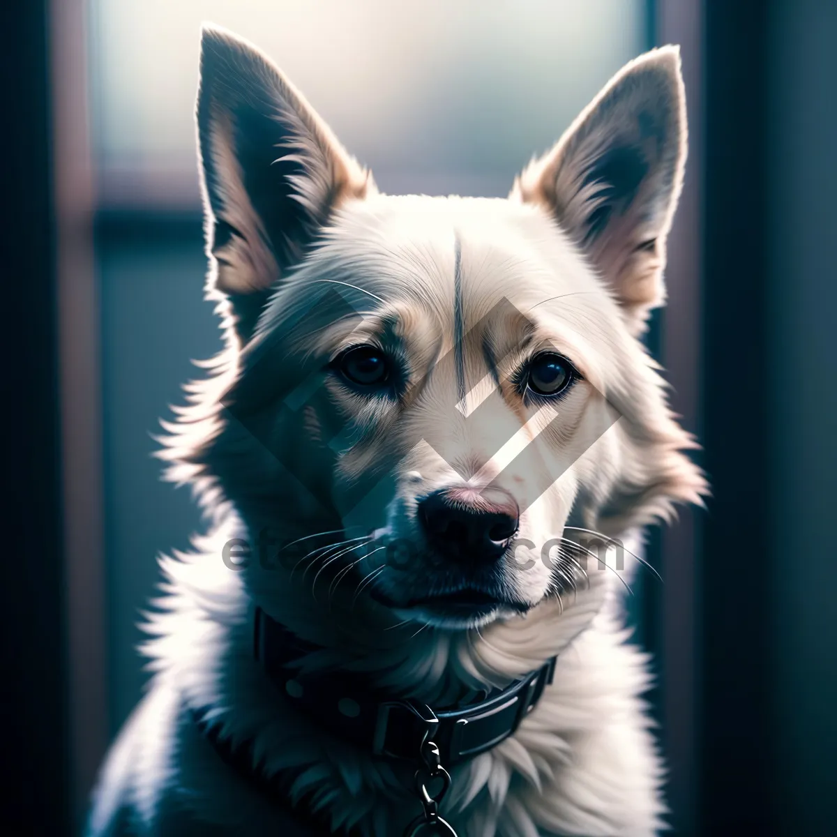 Picture of Adorable Border Collie Puppy - Purebred Canine Portrait