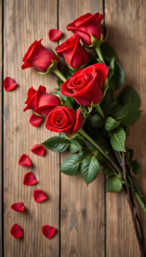 Romantic Pink Rose Bouquet for Valentine's Day