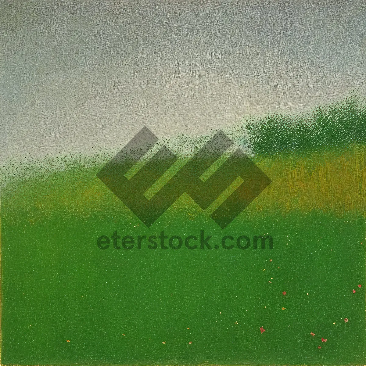 Picture of Vibrant Textured Wallpaper Design with Colorful Sprinkler Pattern