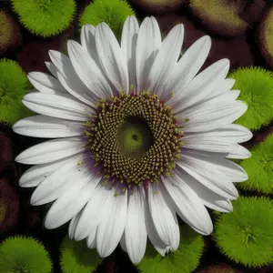 Yellow Daisy Blossom in Meadow