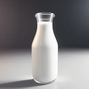 Transparent Milk Bottle for Science Experiment