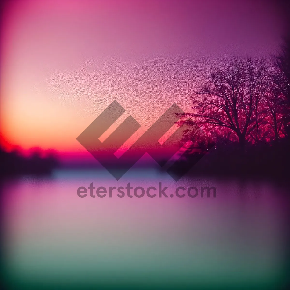 Picture of Starry Laser Sky: Colorful Fractal Fantasy Wallpaper