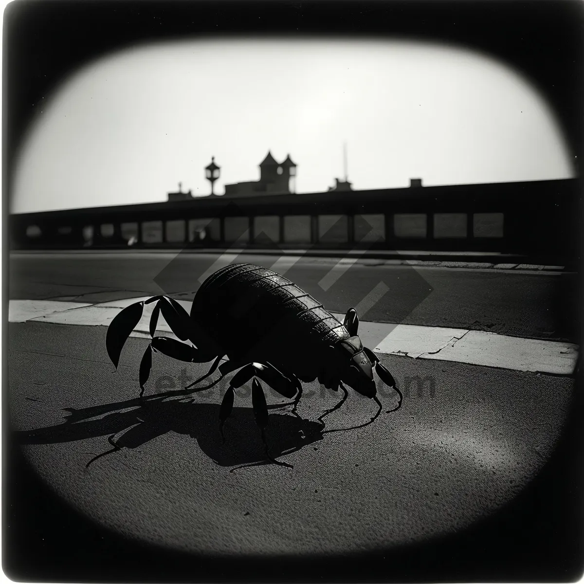 Picture of Beetle Reflections: Arthropod and Car Mirror