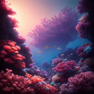 Breathtaking Coral Reef and Colorful Marine Life