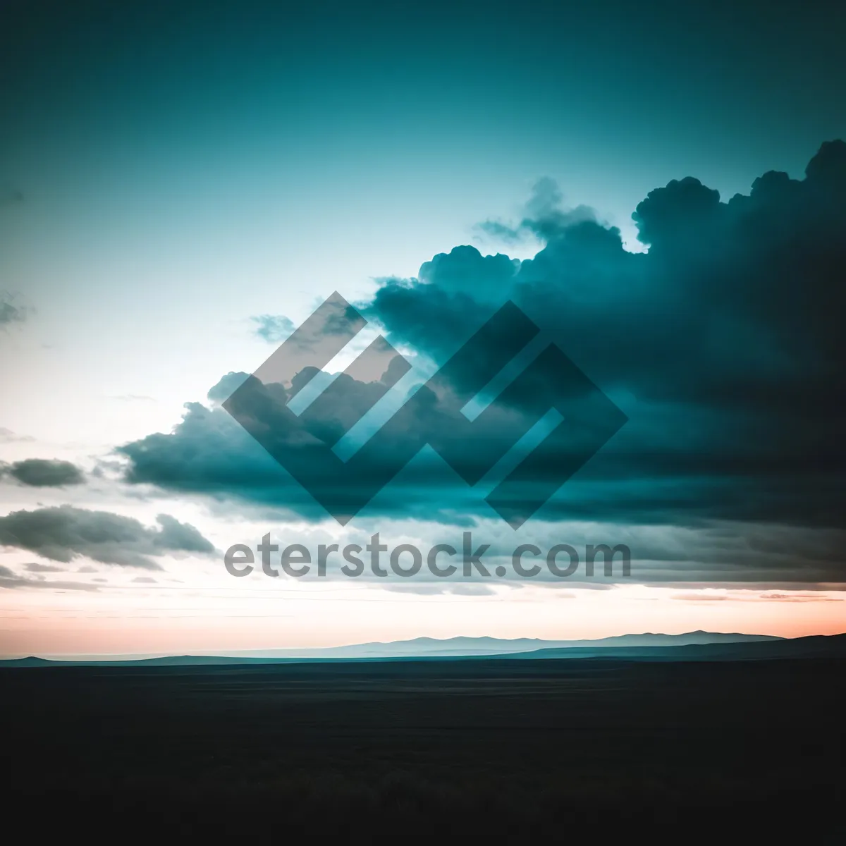 Picture of Serenity at Sunset: The Brilliant Coastal Horizon