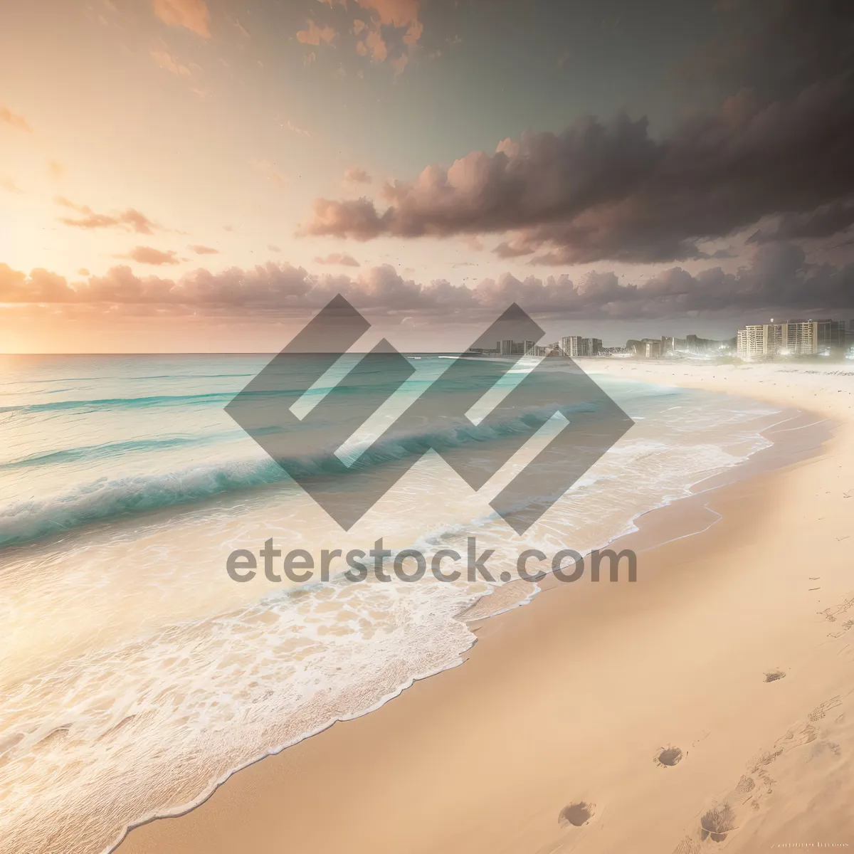 Picture of Tropical Paradise: Turquoise Waters and Sandy Beaches