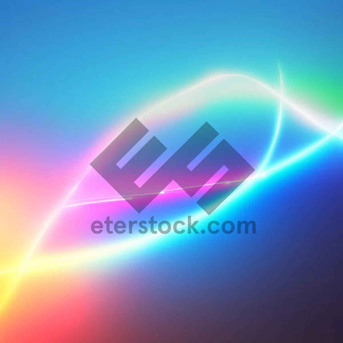 Picture of Vibrant futuristic space pattern light effect explosion - SEO text for image.