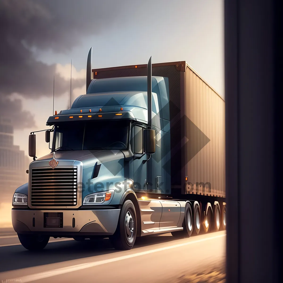 Picture of Highway Hauler: Fast and Efficient Freight Transportation