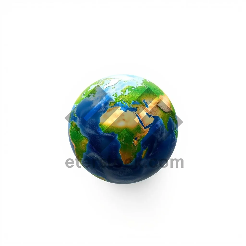 Picture of Global Space Map Icon Globe Design