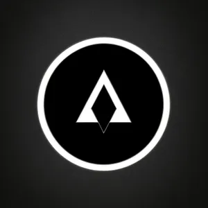 Round Shiny Black Button Set for Web Design