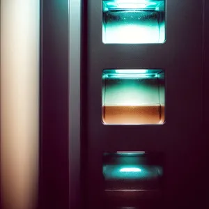 Modern Digital Elevator Display