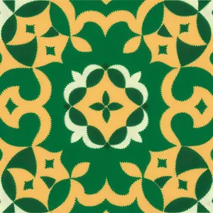 Floral Vintage Ornamental Wallpaper Design Seamless Pattern