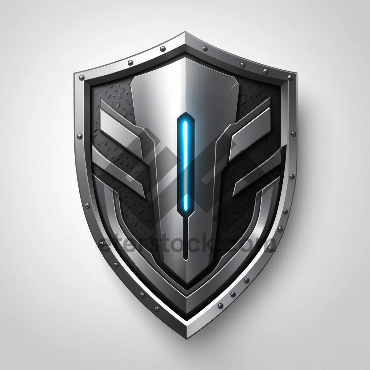 Picture of Shiny 3D world icon symbol design.