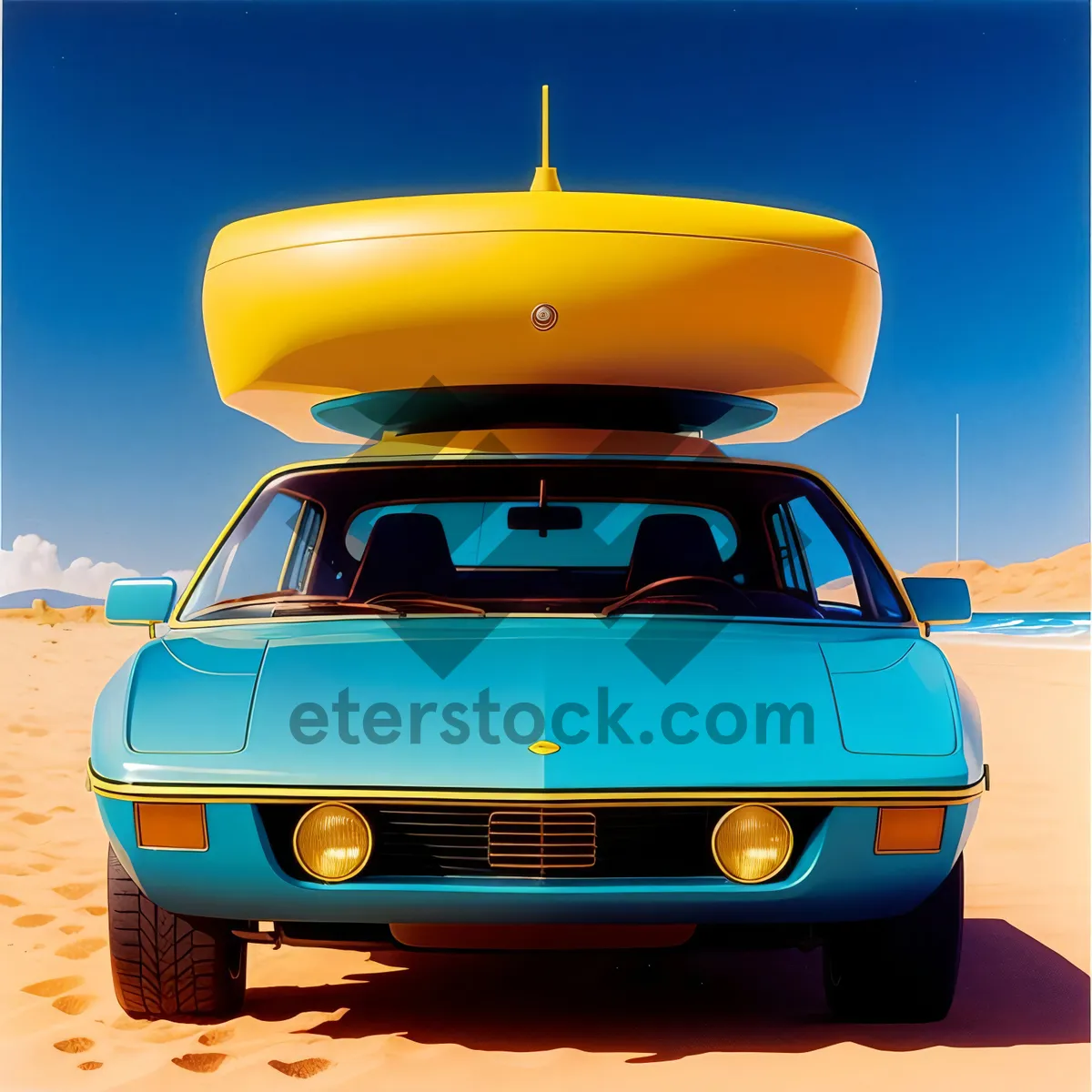 Picture of Luxury Beach Wagon: Modern, Fast and Stylish