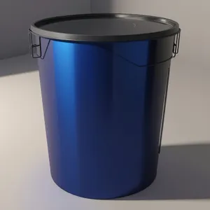 Empty Beverage Can in Bin