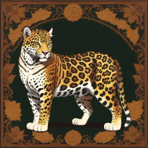 Jaguar Stalking its Prey Through the Grasslands