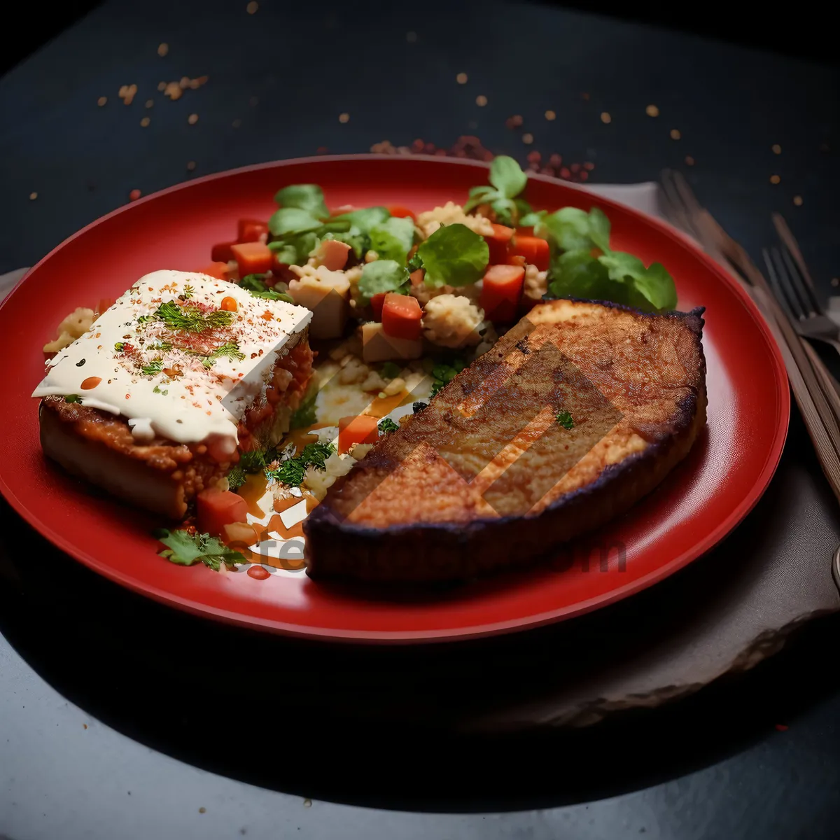 Picture of Grilled Vegetable Salad Plate