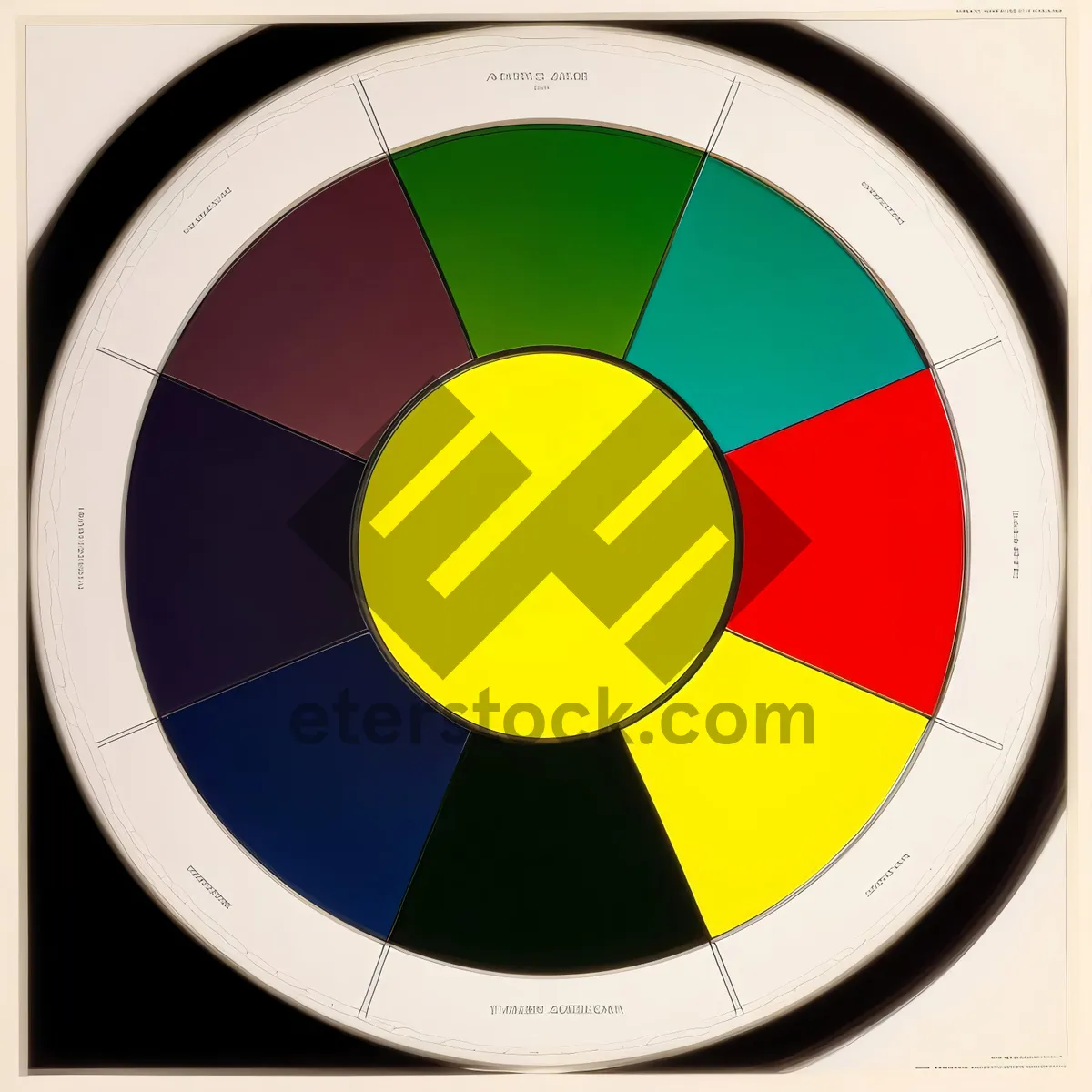 Picture of Shiny CD Icon with Circle Design