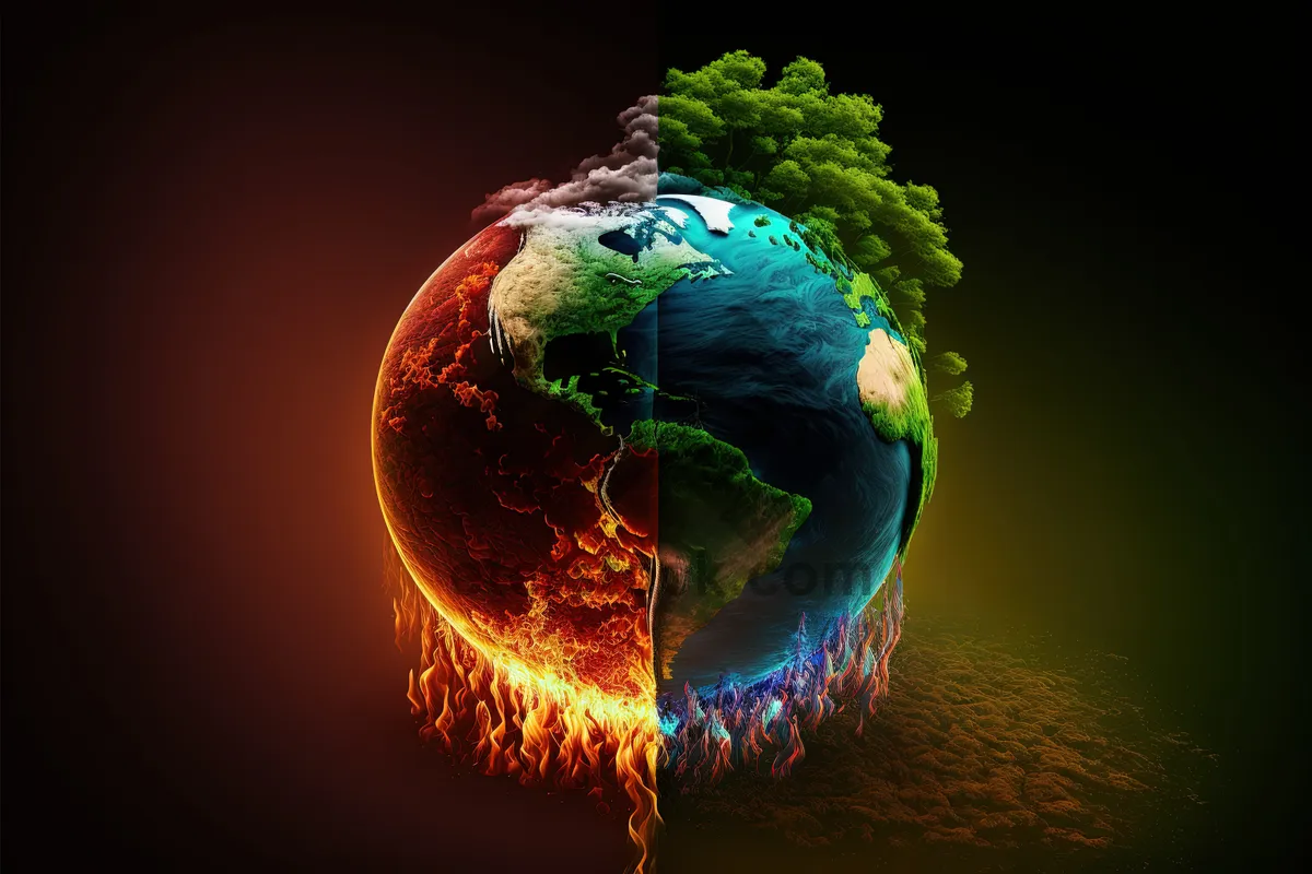 Picture of Earth Globe Space Planet World Science