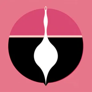 Love Silhouette Symbol in Graphic Art Design