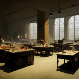 Modern Luxury Restaurant Interior Design with Wood Furniture