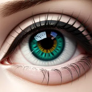 Captivating Eye: A Glimpse into Human Vision