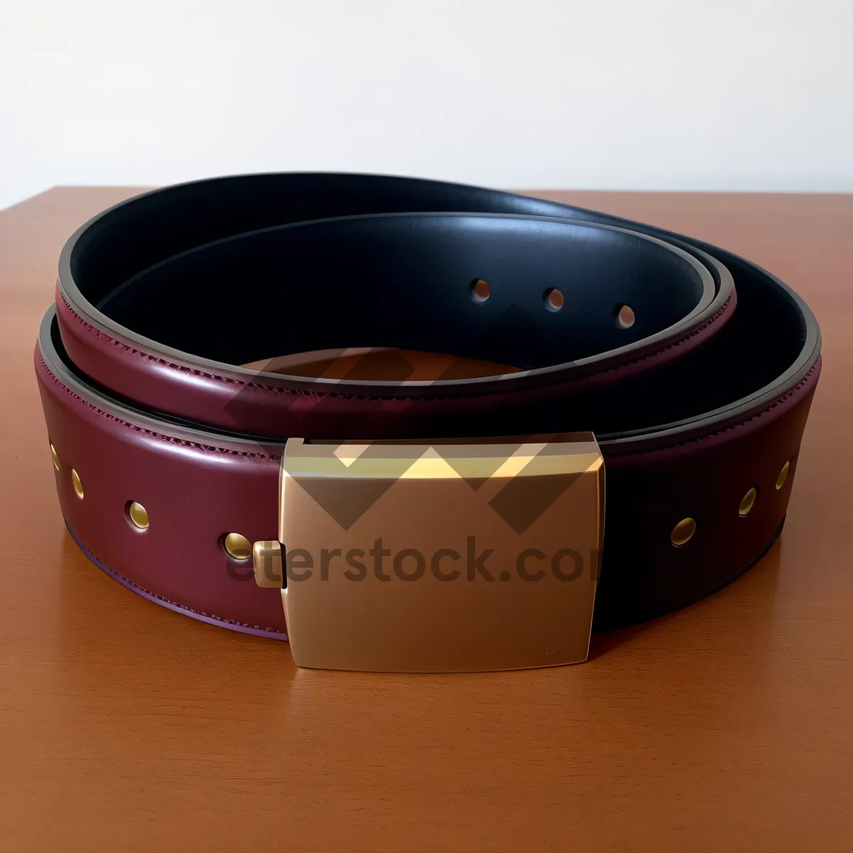 Picture of Metal Neck Brace with Leather Buckle Fastener