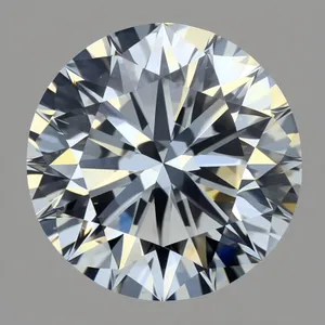 Shimmering Gem: Brilliant Round Diamond Icon