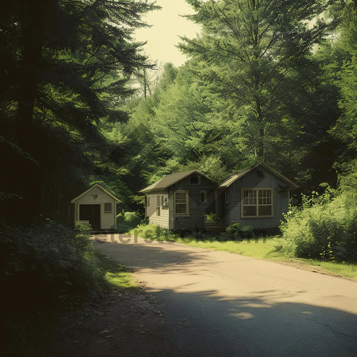 Picture of Charming suburban bungalow with well-manicured lawn