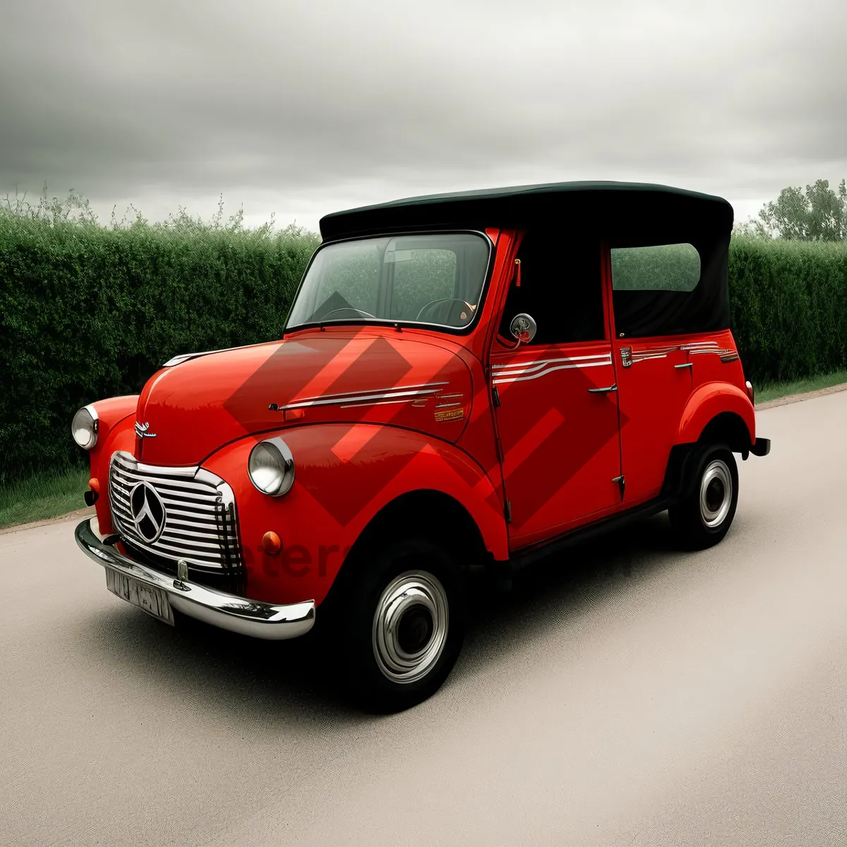 Picture of Fast and Rugged Pickup Truck on the Road