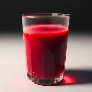 Refreshing Fruit Cocktail in a Glass