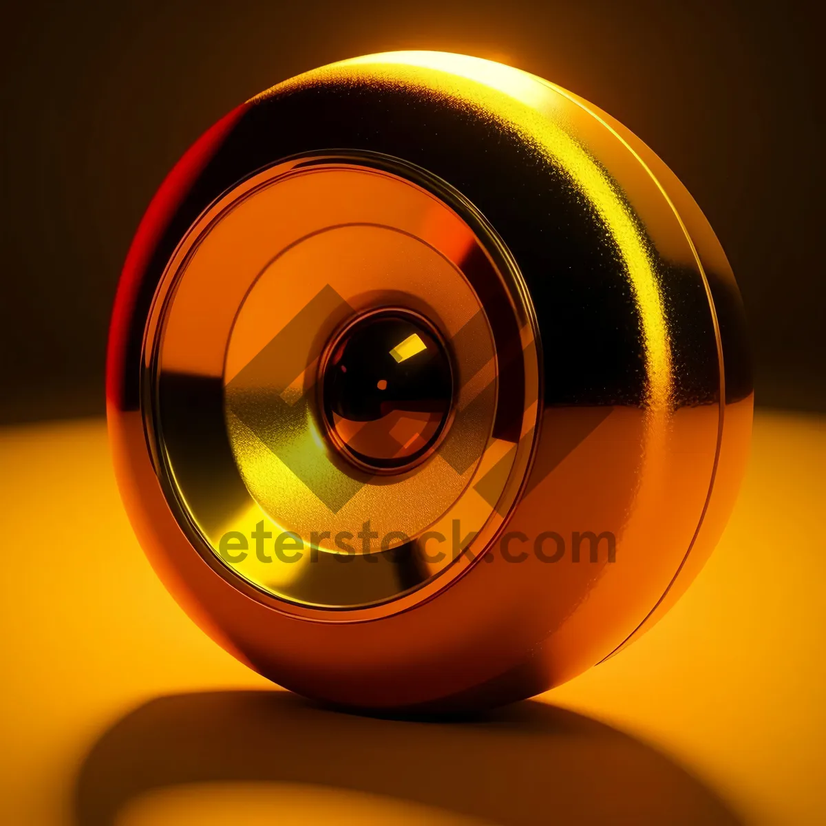 Picture of Shiny Compact Disk: Colorful Digital Music Storage