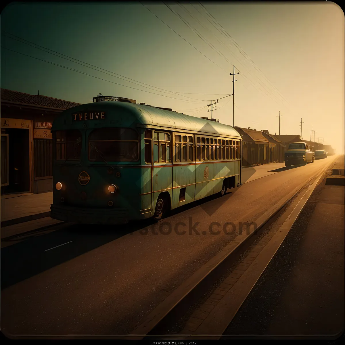 Picture of Urban Streetcar at City Railway Station