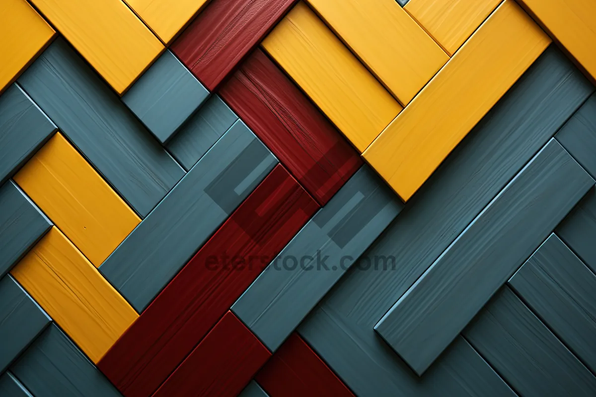 Picture of Colorful 3D Abstract Graphic Design Wallpaper Pattern