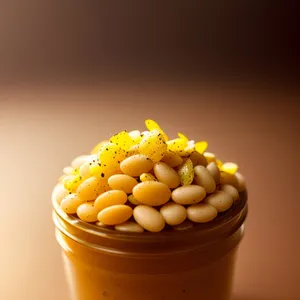 Organic Legume Power: Nutritious Chickpea and Yellow Corn Salad