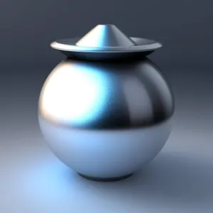 Hot Tea in Porcelain Cup on Saucer