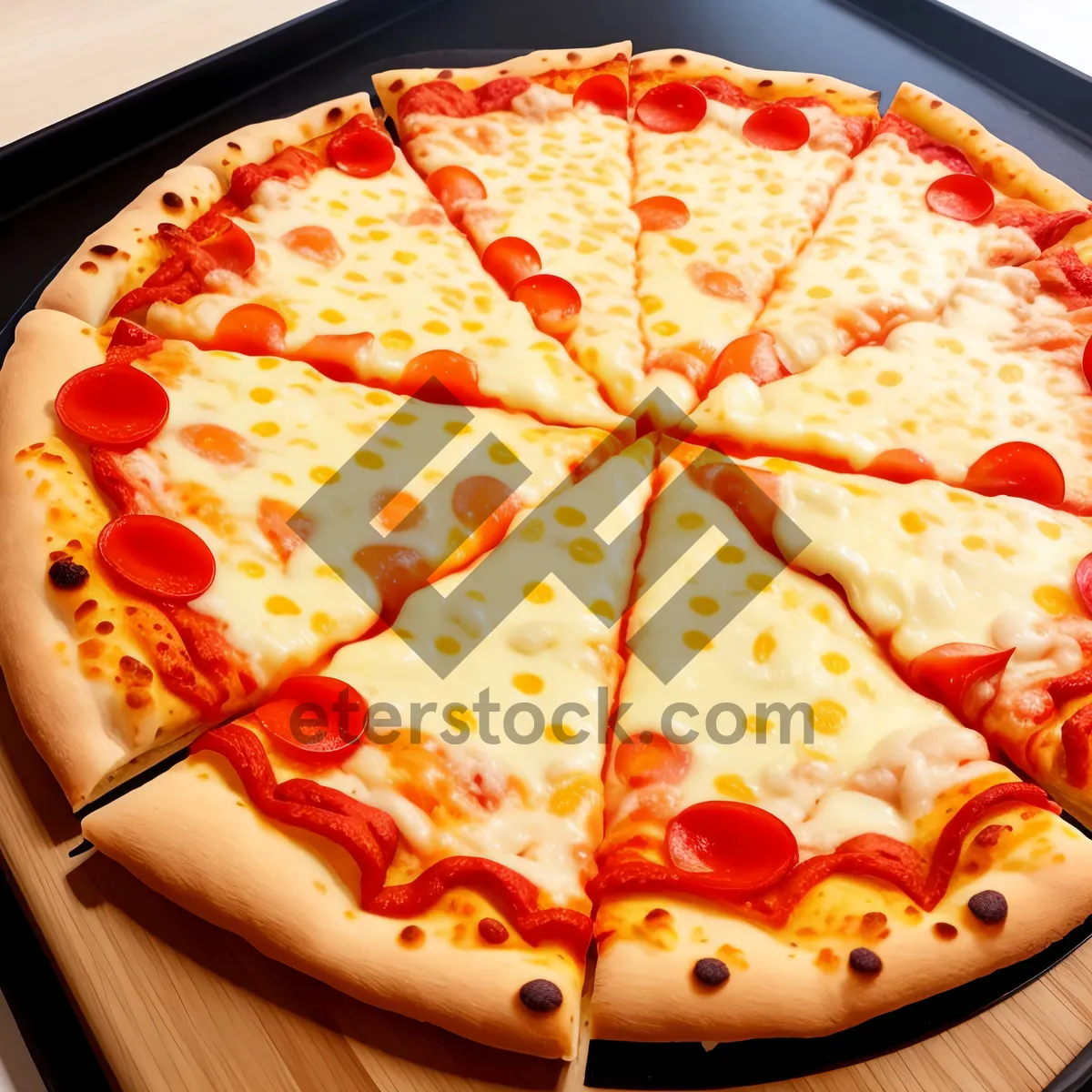 Picture of Delicious Pepperoni Pizza on Gourmet Crust