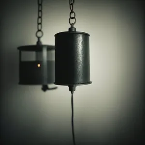 Chime Lampshade: Protective Device with Percussion Instrument Bell