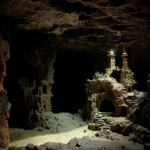 Architectural Marvel in Ancient Cliff Dwelling