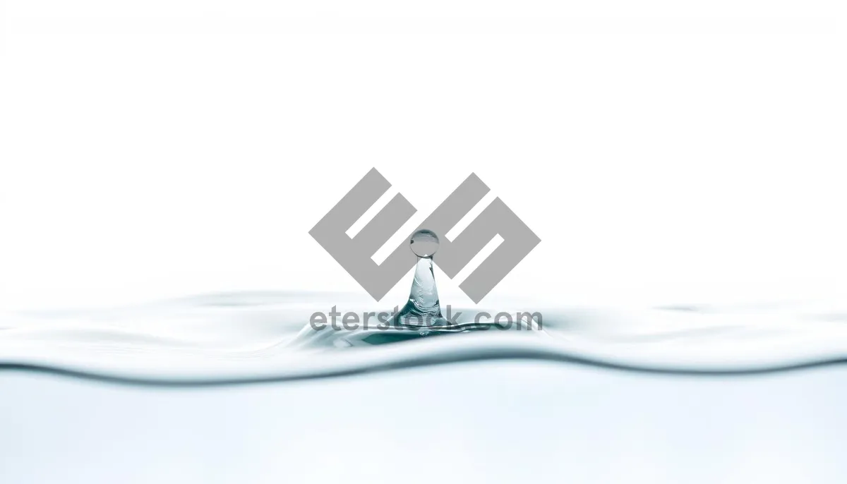 Picture of Flowing water faucet design with light motion