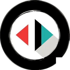 Shiny Chrome Round Web Button Icon