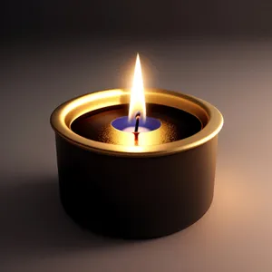 Radiant Glow: Celebratory Candle Lighting in the Dark