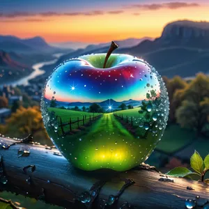 Fresh and Delicious Apple for Healthy Eating