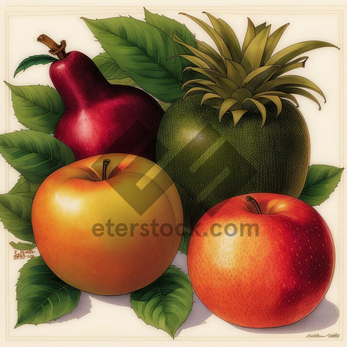 Picture of Fresh Ripe Tomato - Healthy Vegetable Fruit