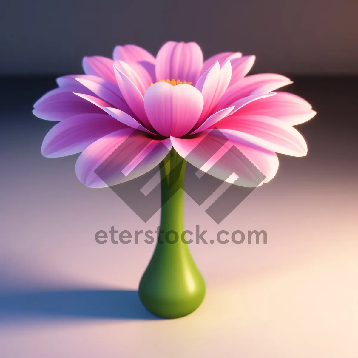 Picture of Vibrant Pink Floral Island Bloom