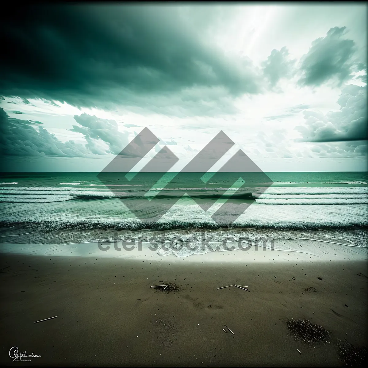 Picture of Paradise Beach: Sun, Sand, and Clear Turquoise Waters