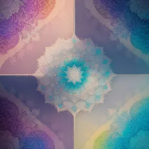 Colorful Jellyfish Fractal Wallpaper: Futuristic Digital Art