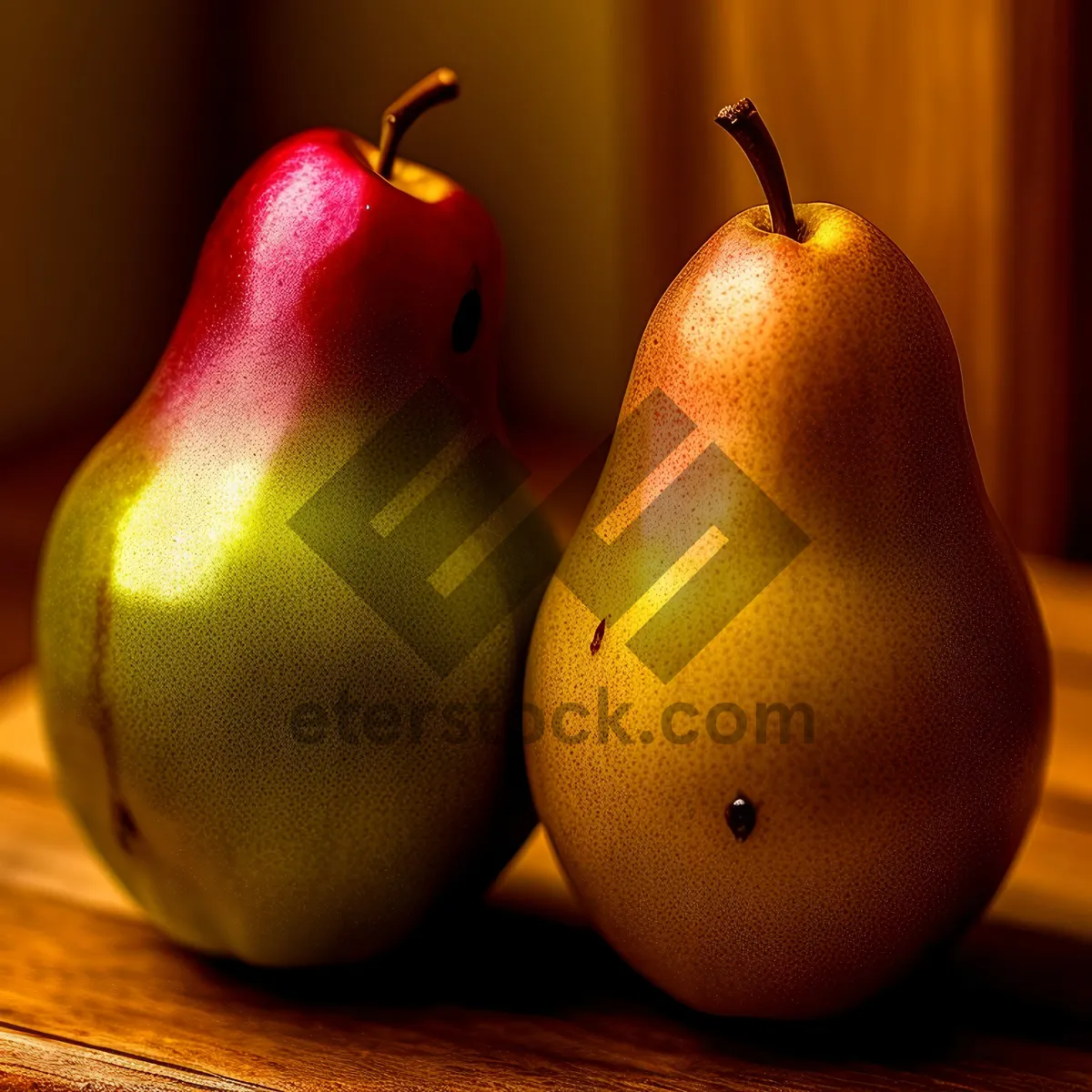Picture of Ripe, Fresh Anchovy Pear - Juicy, Sweet Edible Fruit